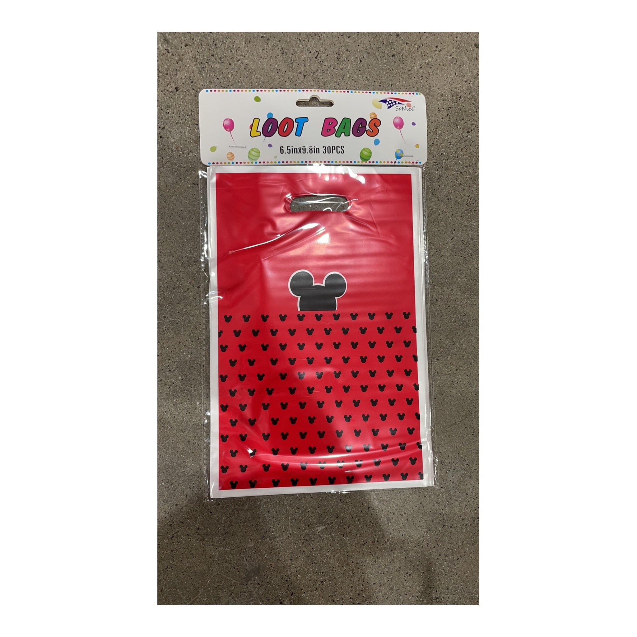 30 ct Loot bags Boy 480Pk/Cs Inner 12Pk